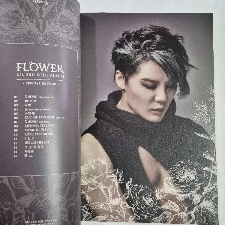 김준수(XIA) 정규 3집 flower 스폐셜에디션