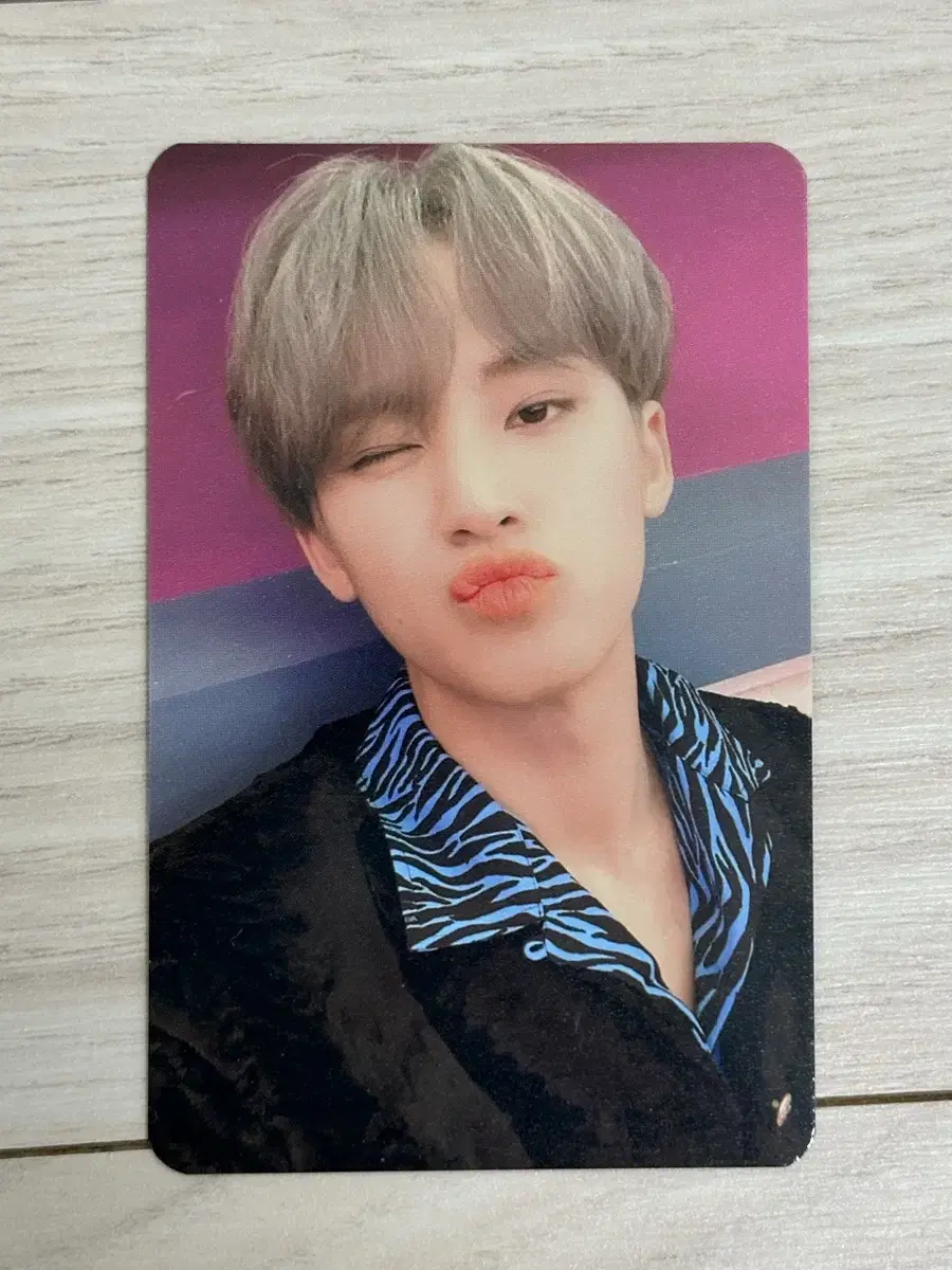 seventeen semi colon kiss mingyu photocard wts