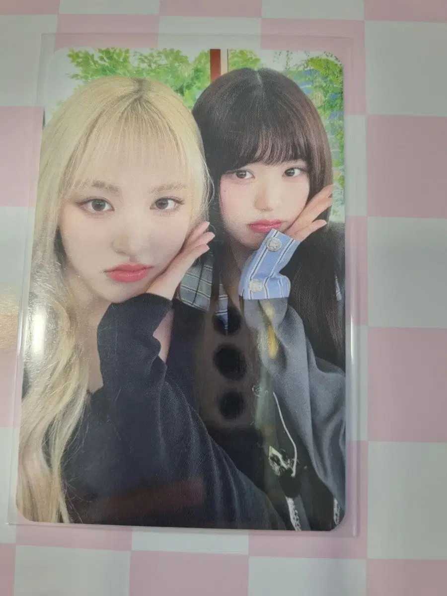 I ive jang wonyoung liz fanmeeting unitphotocard sell doing it!