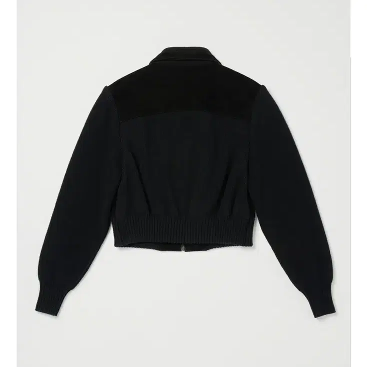 비아플레인 스웨이드 블루종VIA SUEDE KNIT BLOUSON (bl