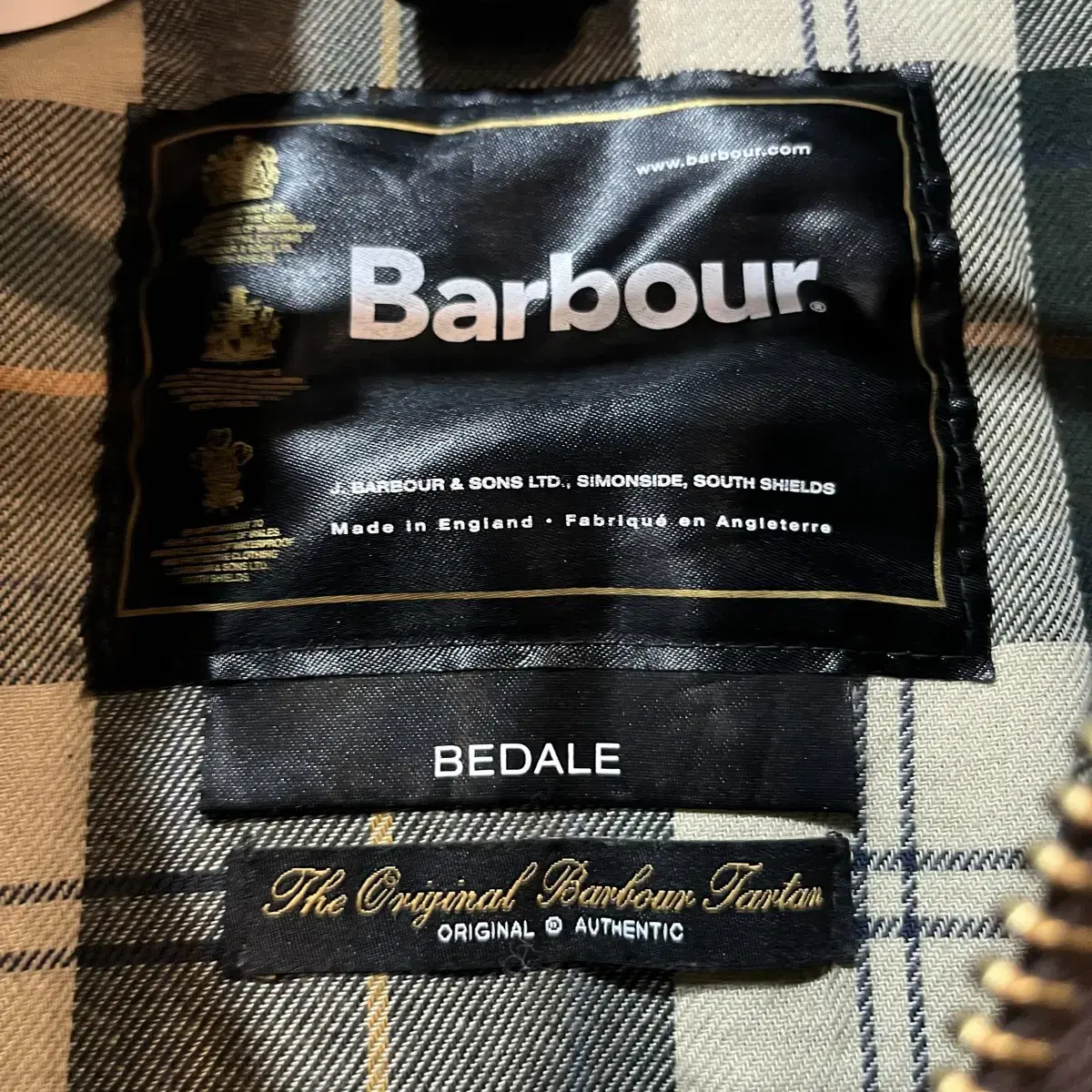 [38] Barbour 바버 비데일 왁스 자켓