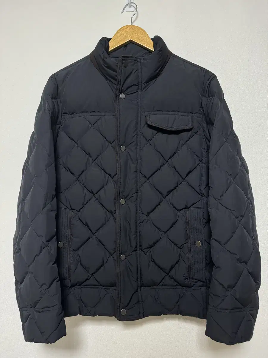 Hedges Duck Down Quilted Jumper 100 Navy