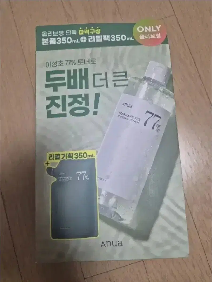 아누아 어성초 77 수딩 토너 350ml 기획