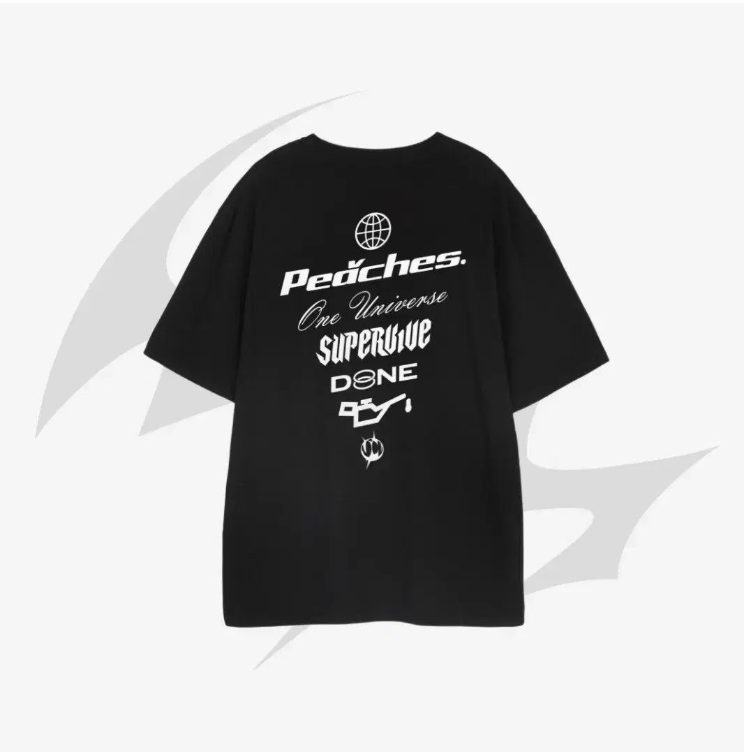 Supervised Peaches Short Sleeve T-Shirt