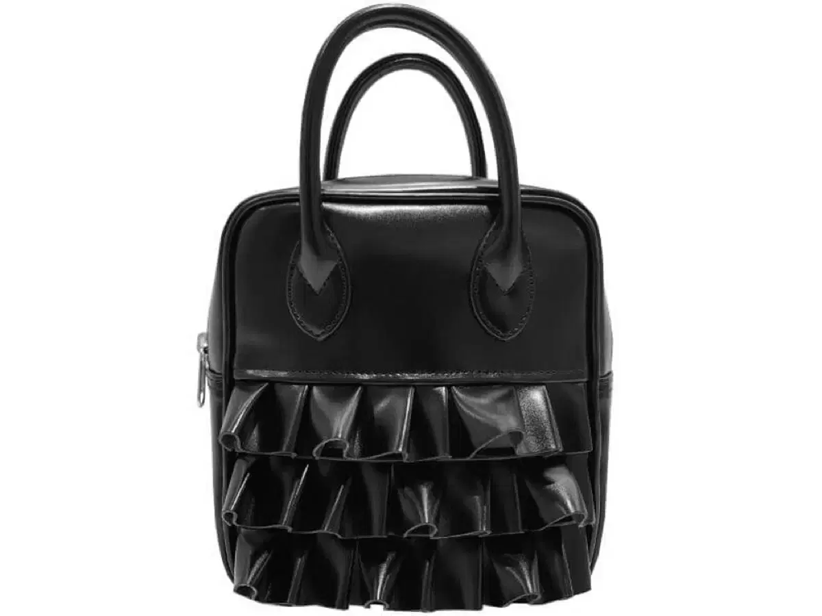 꼼데가르송 걸 프릴백(rugffle bag) BLACK