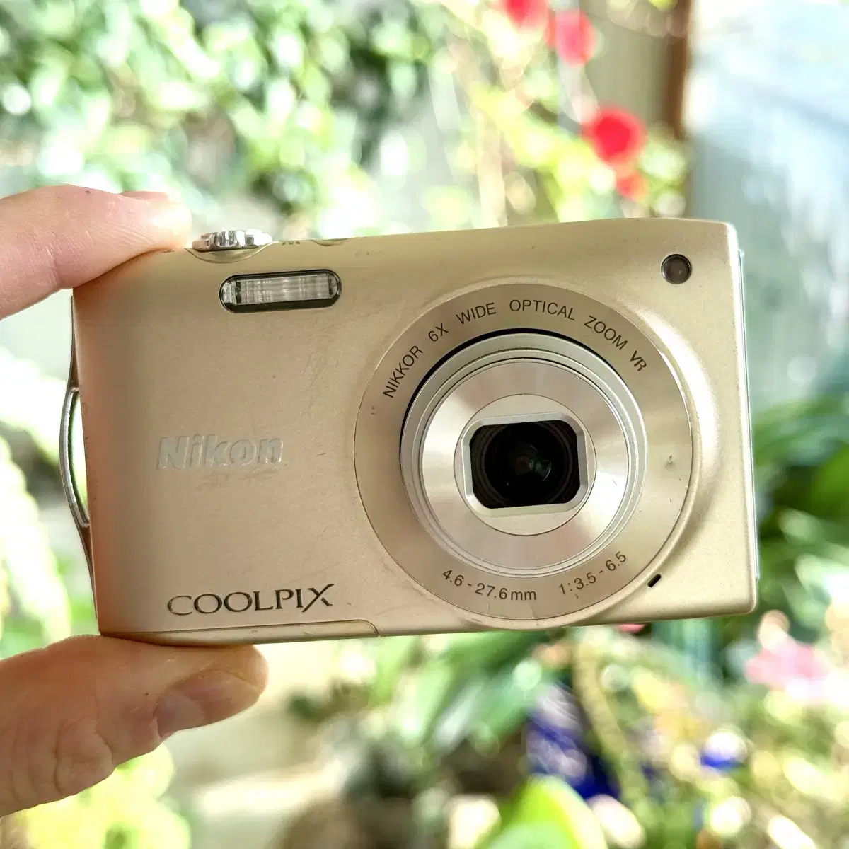 니콘 쿨픽스 Coolpix S3300 골드 디지털카메라