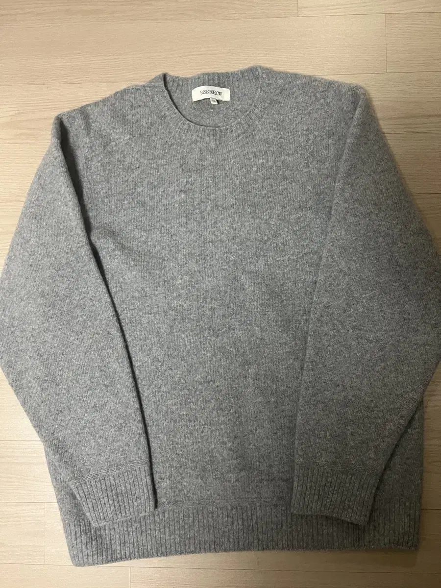 Rise and Fall Tasmanian Crewneck Knit XXL Gray