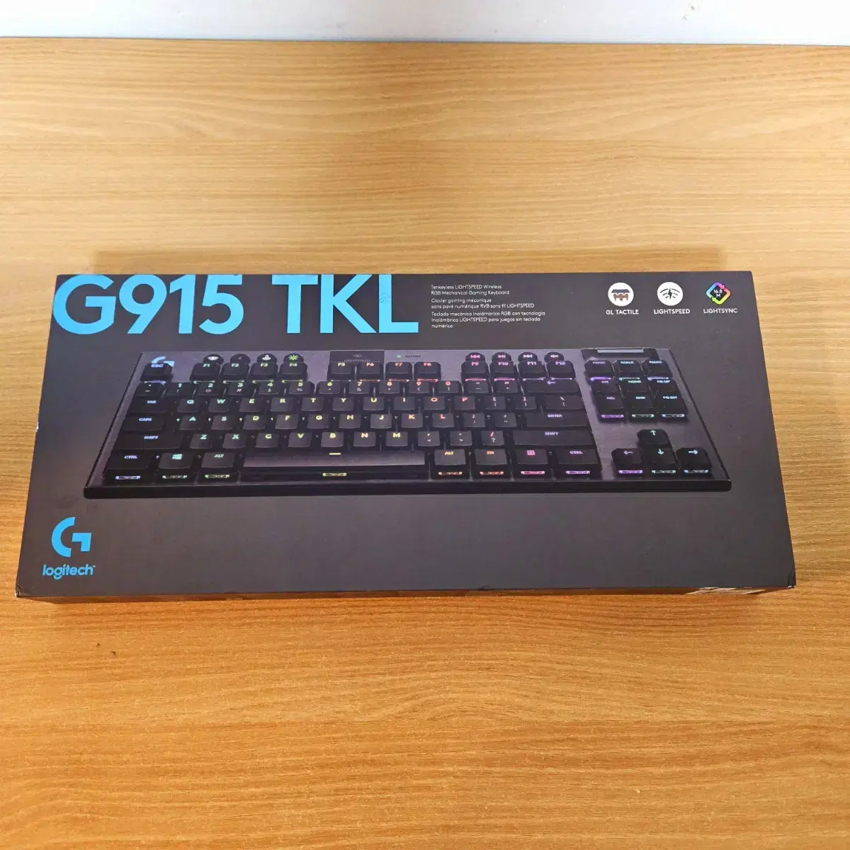 로지텍 G915 TKL 택타일, 무선 저소음 갈축 게이밍 키보드