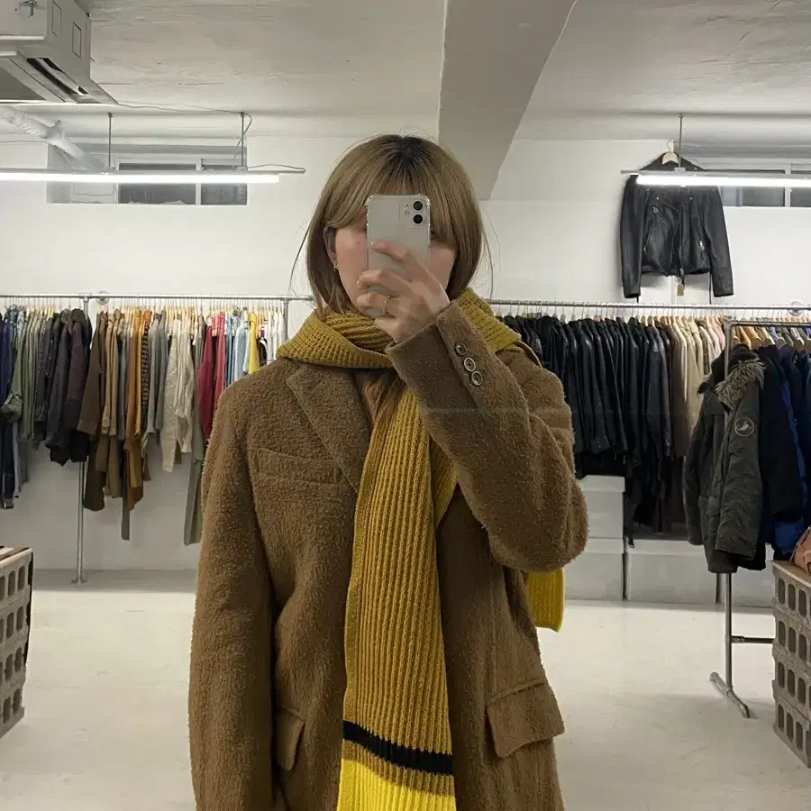 MARNI x UNIQLO hood muffler