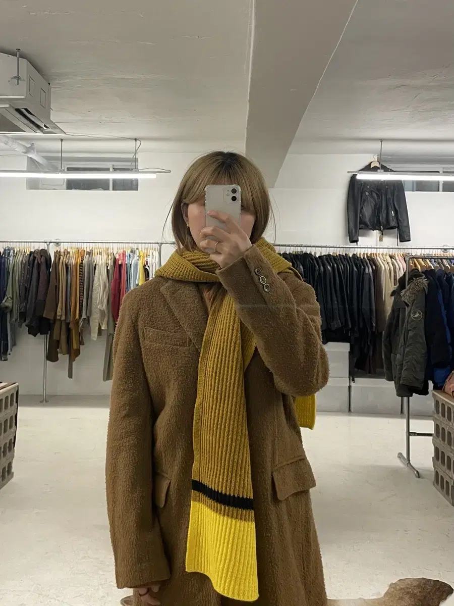 MARNI x UNIQLO hood muffler