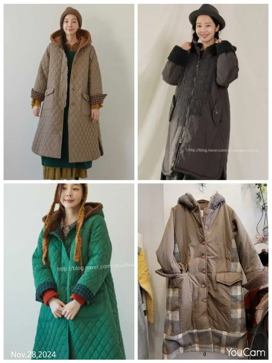 Tostorigini Poglpernappi checked lace hooded coat