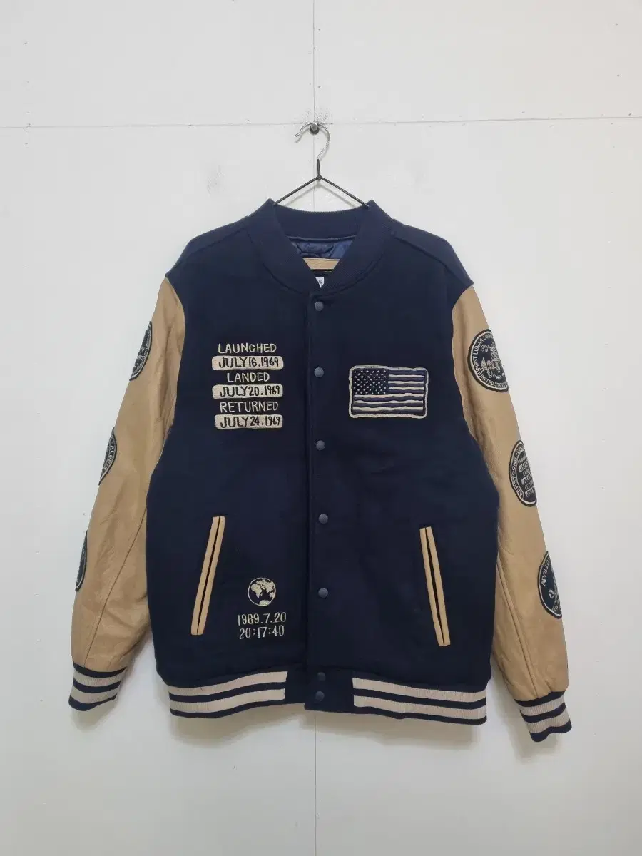 New Era AP ISA Stadium Wool Jacket-Men's XL