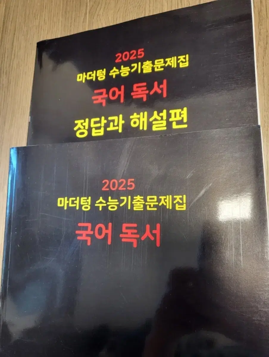 2025 마더텅 국어 독서 새책