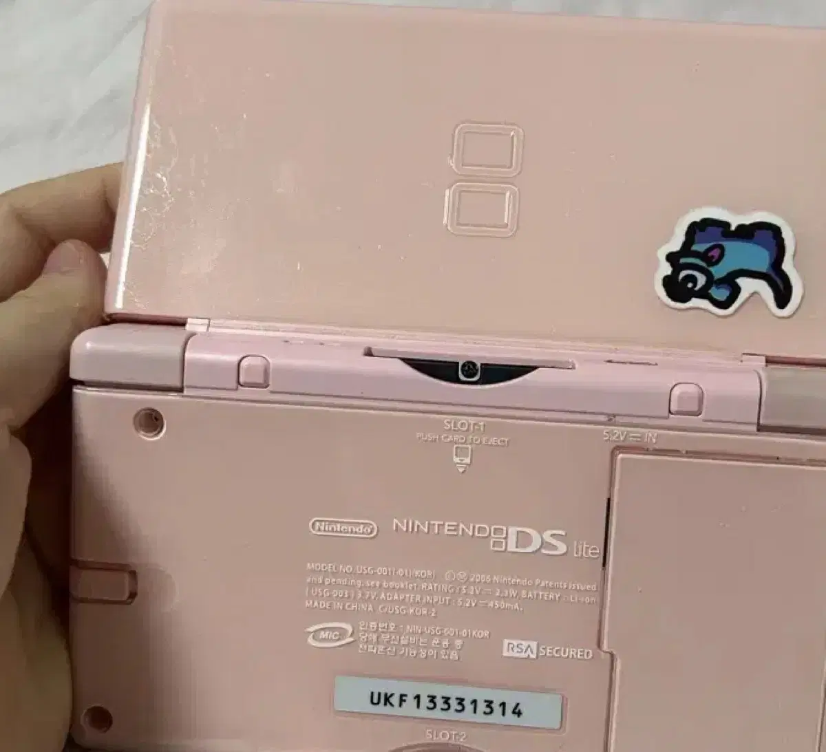 닌텐도 DS lite 노블핑크