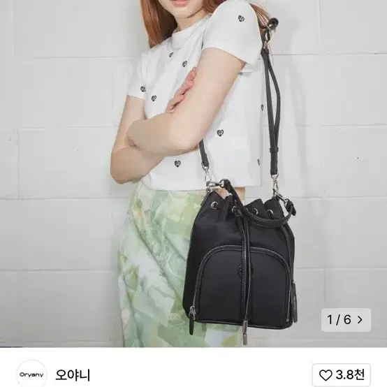 오야니 사나 버킷백 새상품