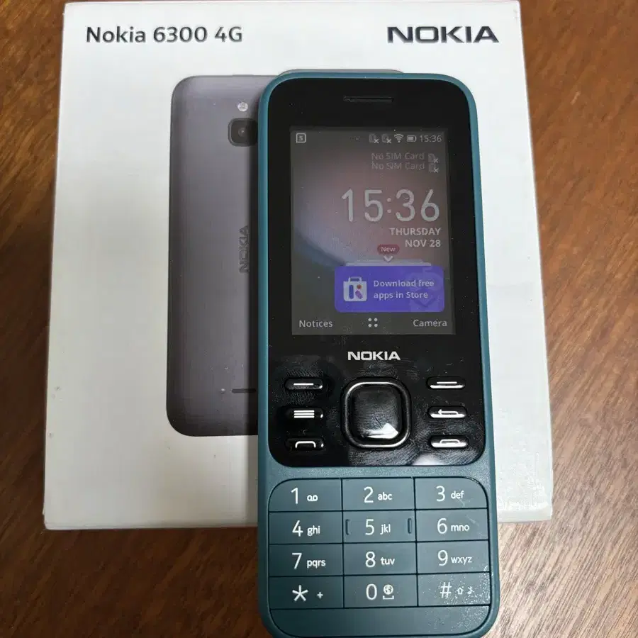 노키아(nokia) 6300 4G 핸드폰 듀얼심