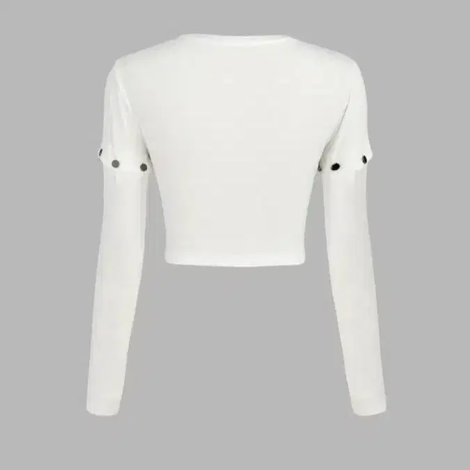 S사이즈 GRAPHIC BUCKLE LONG SLEEVE TOP