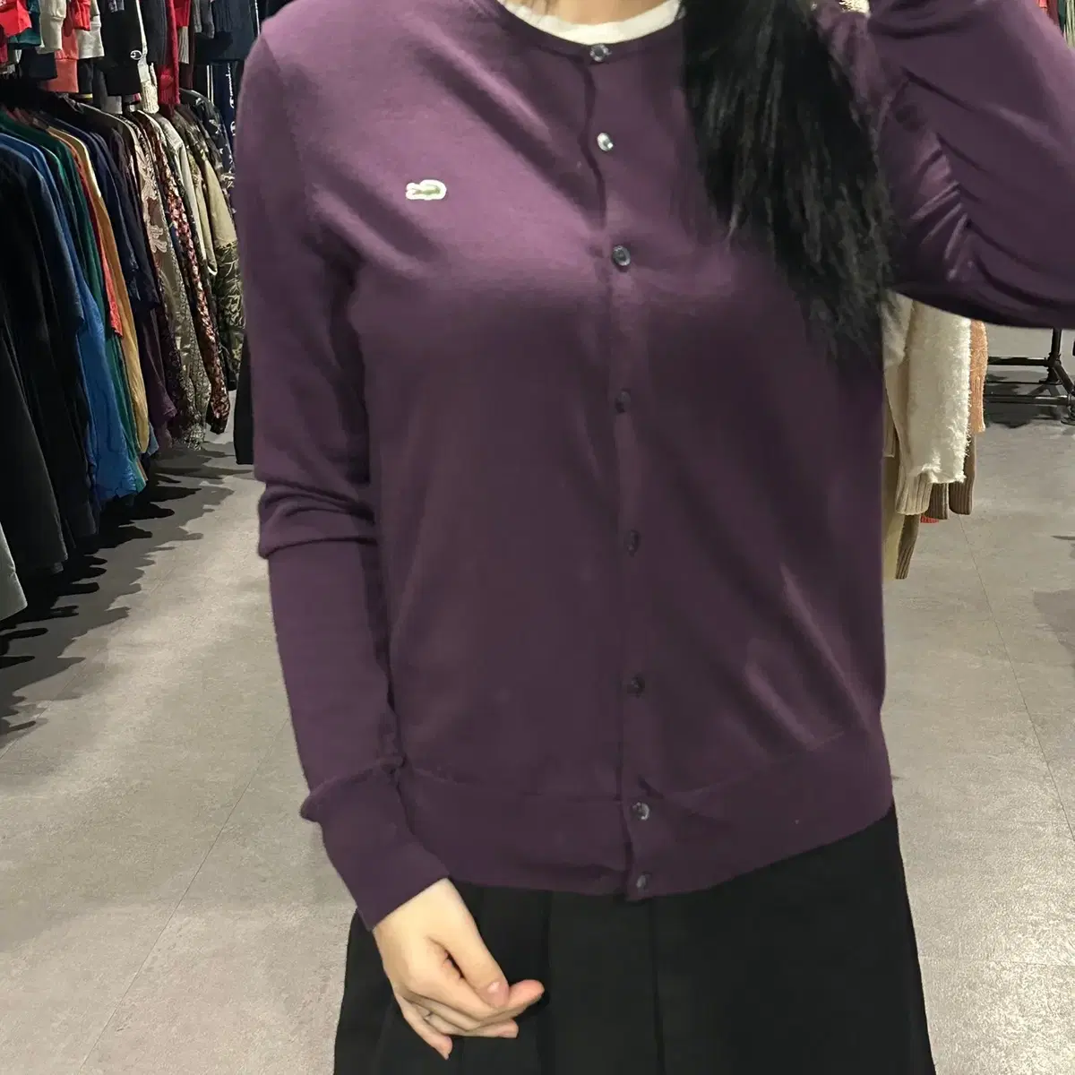 (119) LACOSTE 라코스테 가디건