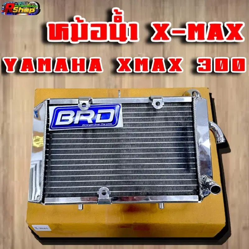 XMAX300 BRD 오일쿨러 라지에이터