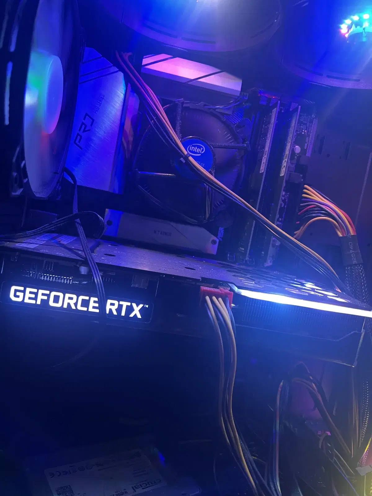 ASUS 지포스 RTX 3060 Ti O8G OC D6 8GB 팝니다