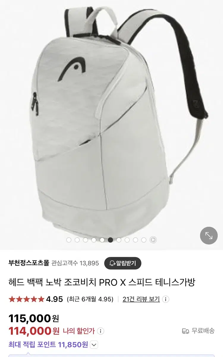 헤드 테니스가방