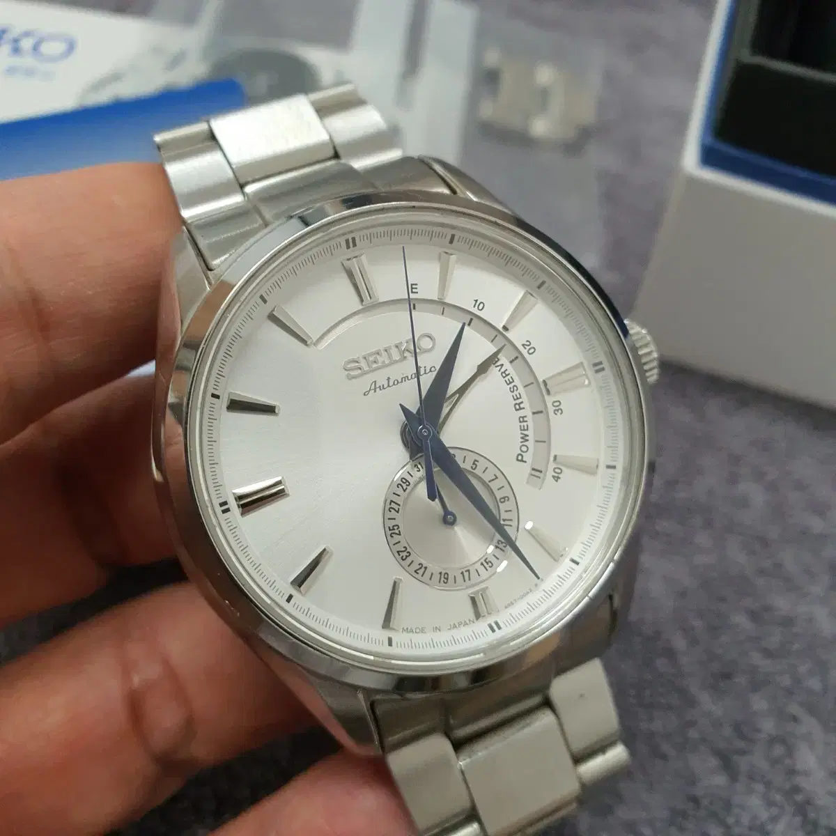 세이코 SEIKO 프레사지  SSA303J1 오토메틱 시계 (교환가능)