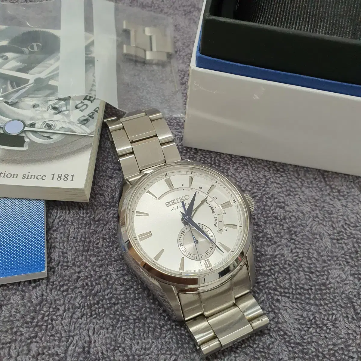 세이코 SEIKO 프레사지  SSA303J1 오토메틱 시계 (교환가능)