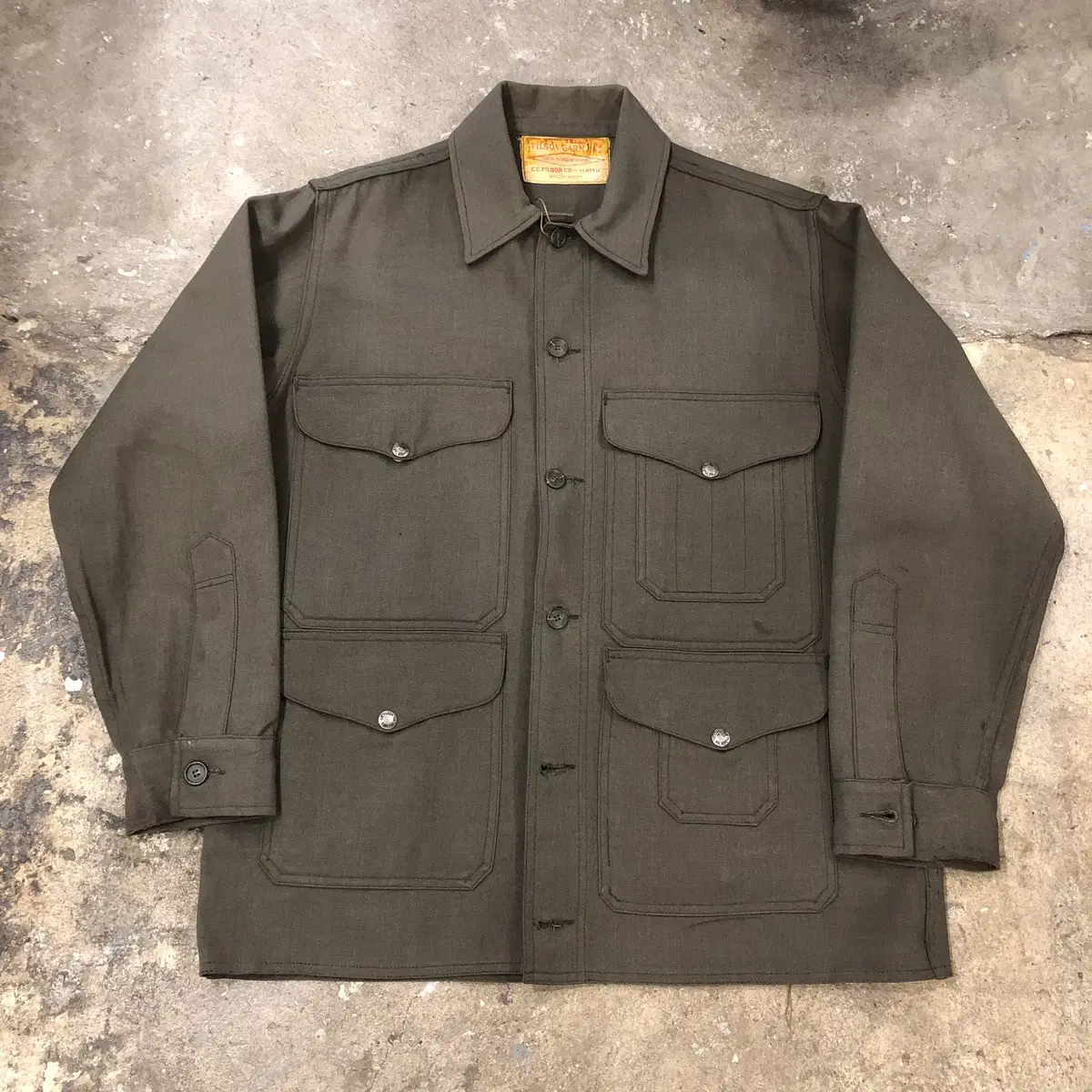 50s Filson Forestry Cloth cruiser USA