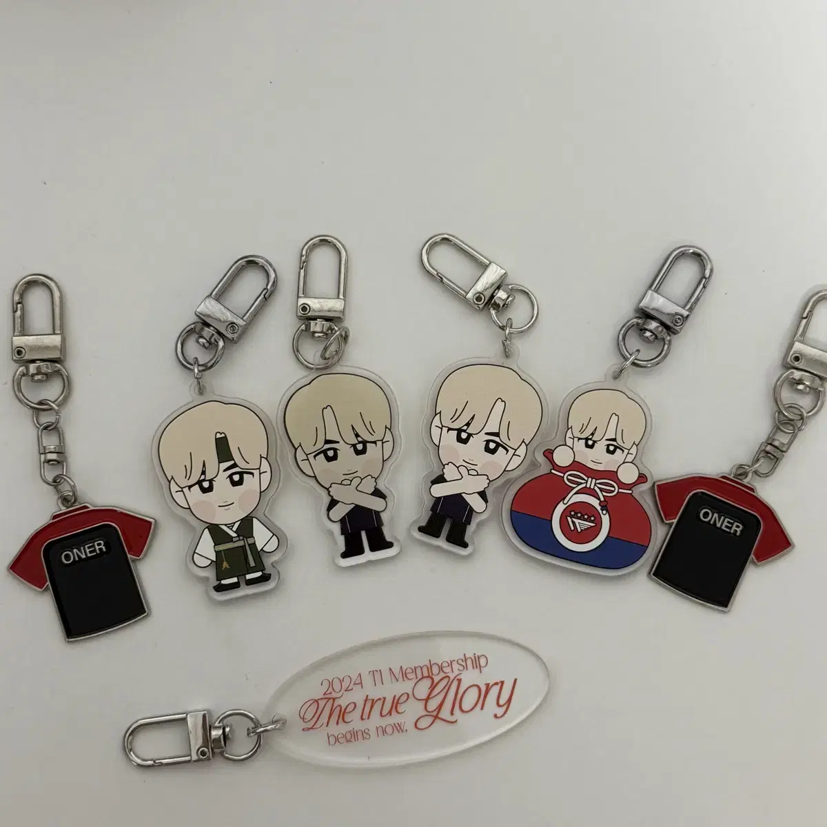 T One Owner keyring in bulk