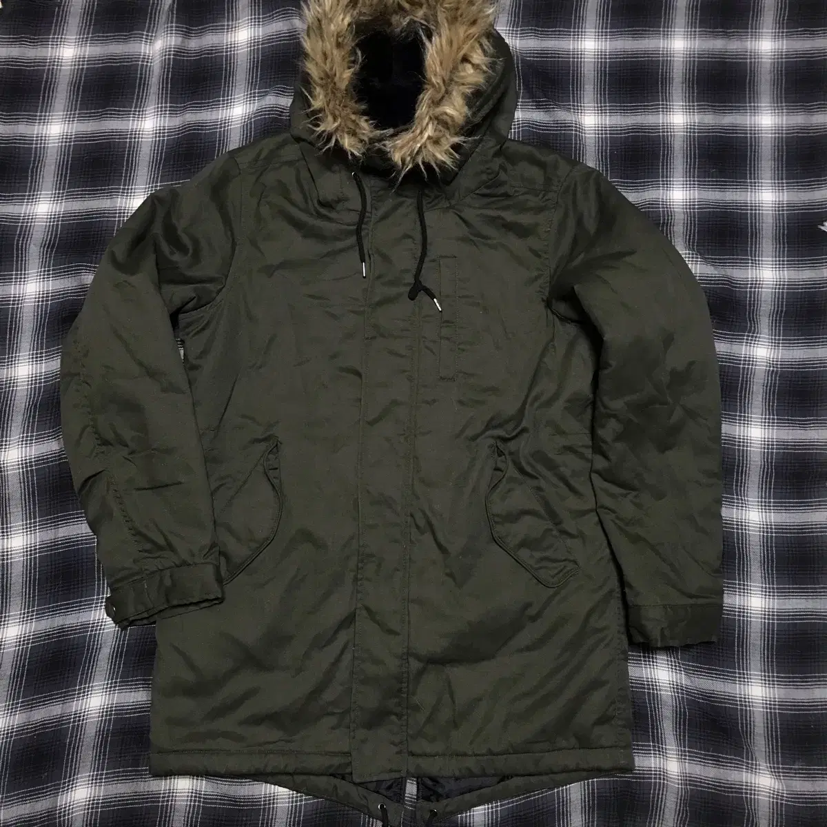 Japan Backnumber Yasang Fishtail M65 Dog Parka