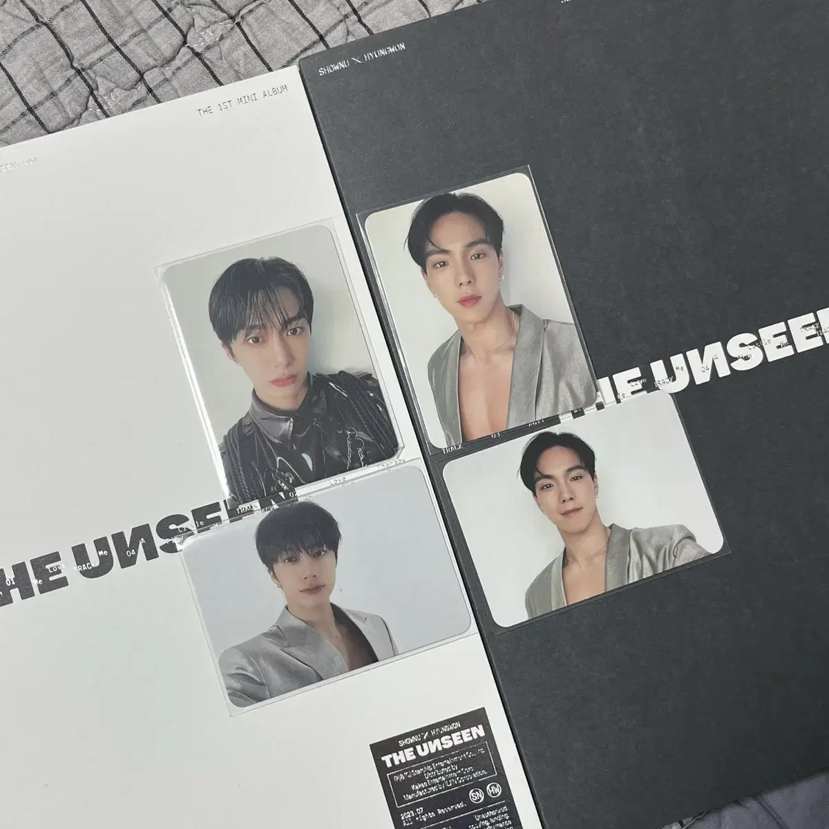 셔누 형원 THE UNSEEN 한정반 언씬