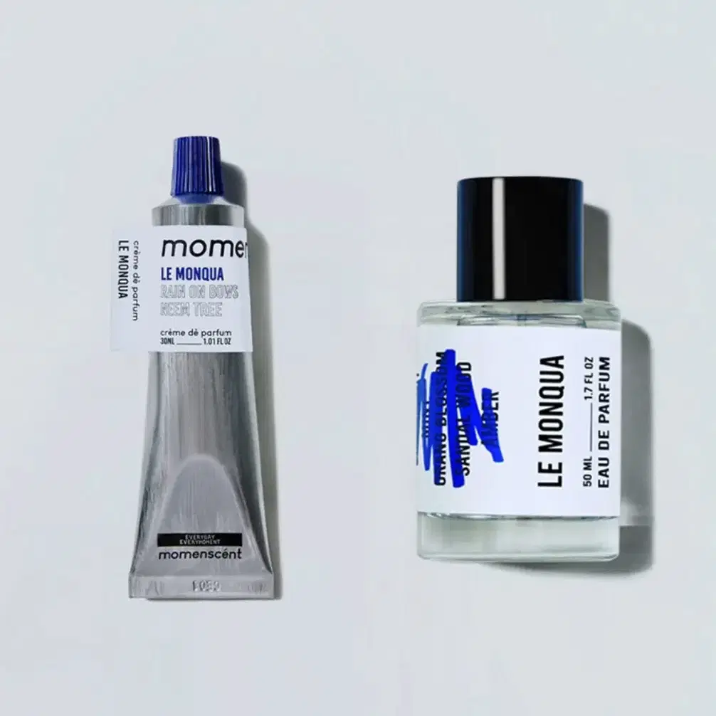 (새상품) 모멘센트 르몽쿠아 향수 50ml + 크림 향수 set