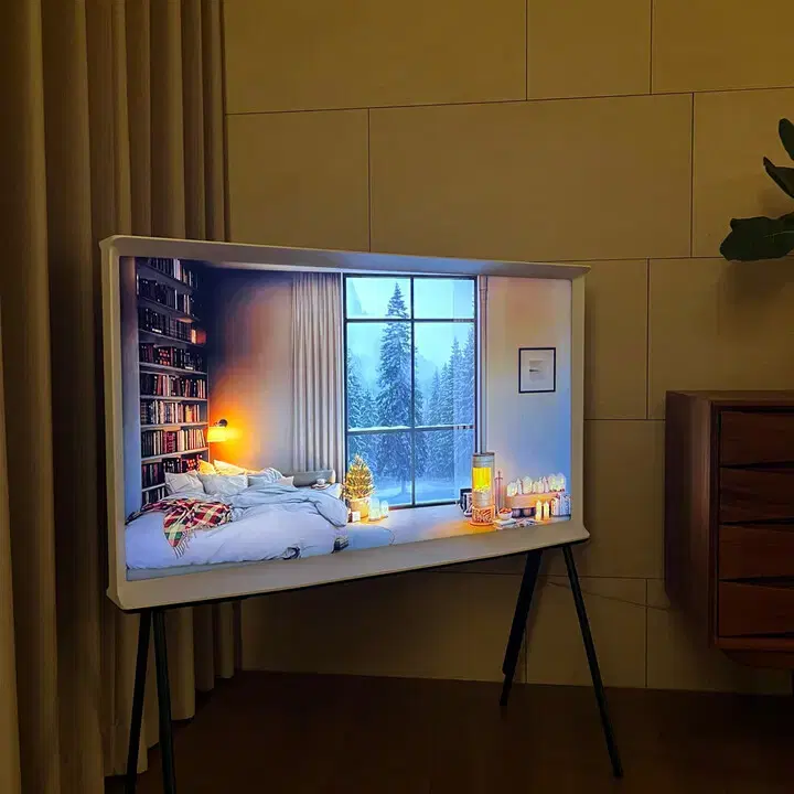 삼성 더 세리프 QLED 4K TV