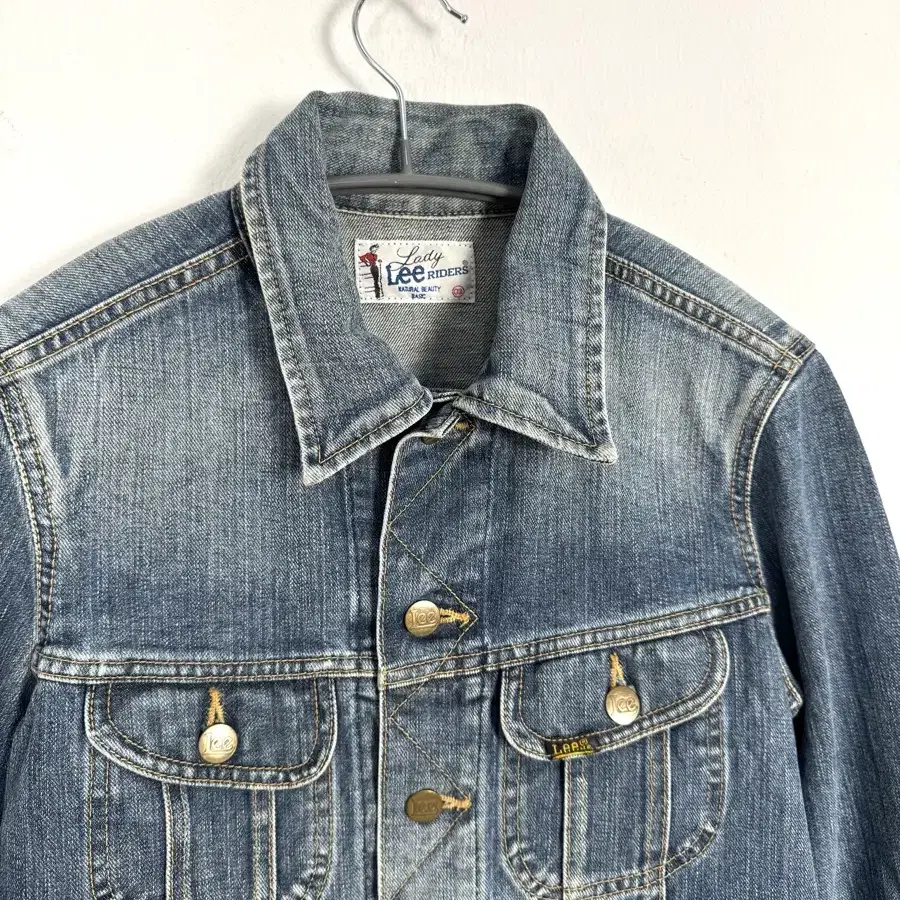 lady lee riders light denim jacket