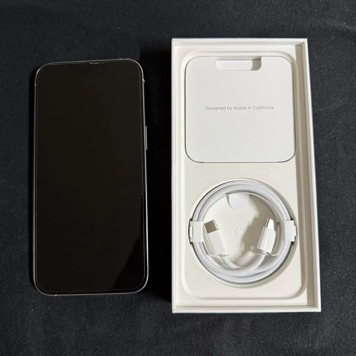 iPhone 15 Pro Max White Titanium 1TB 택포