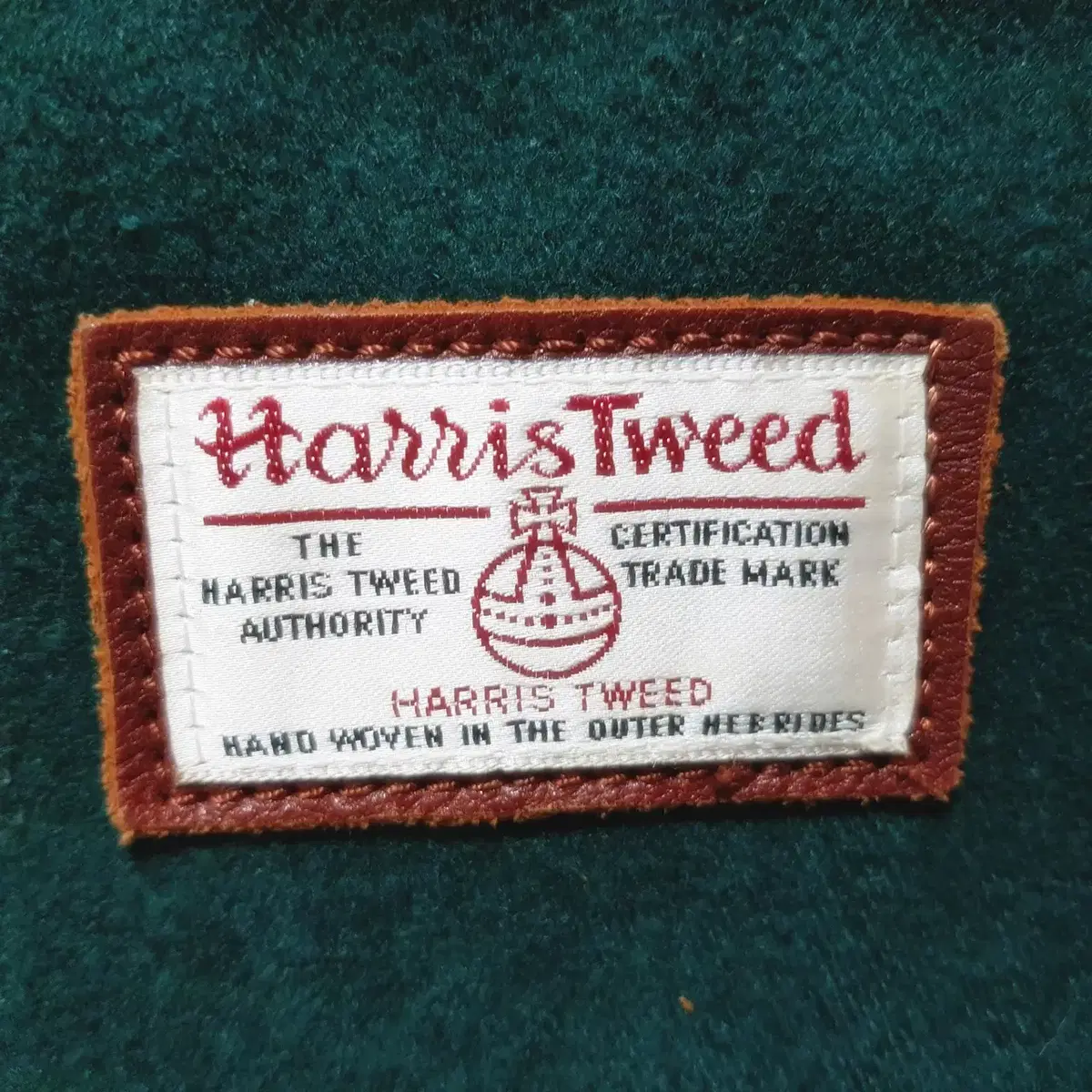 HARRIS TWEED 해리스트위드 로페 콜라보 울체크 클러치백 B300