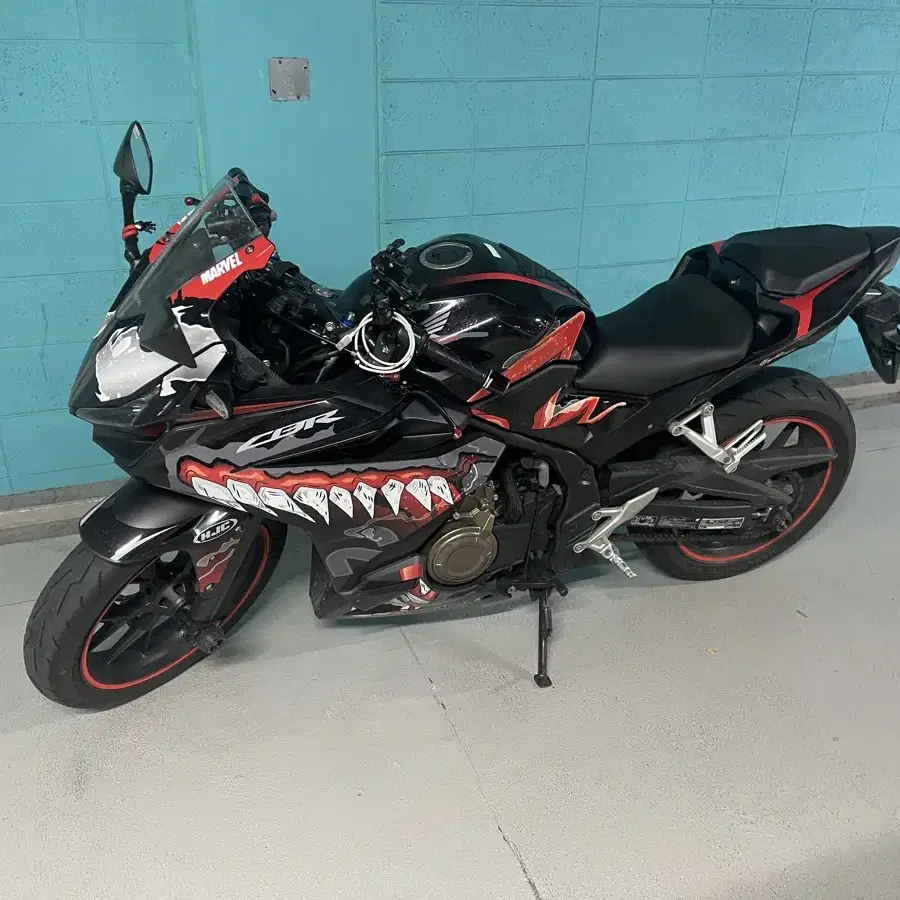 20년식 cbr500r 베놈데칼