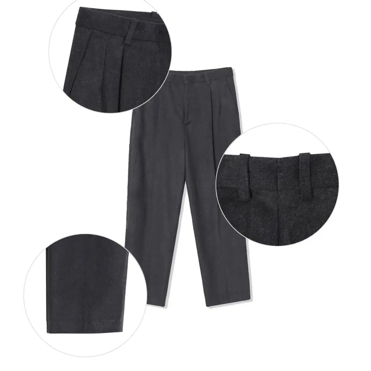 HM P4301 Ridel Wool Pants 2color