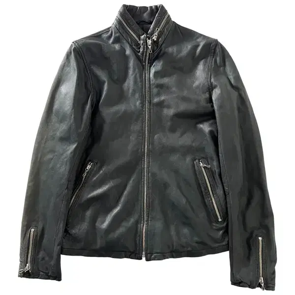 nano universe leather jacket ( 55 )