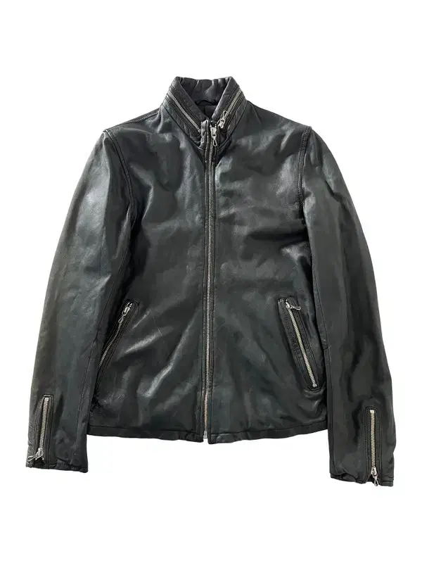 nano universe leather jacket ( 55 )