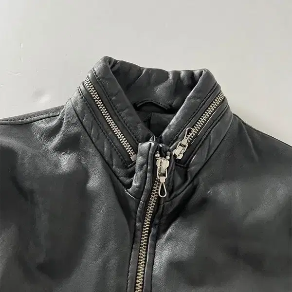 nano universe leather jacket ( 55 )