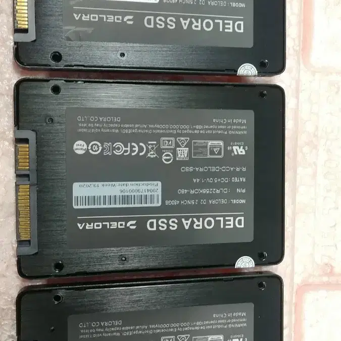 델로라 D2 480GB 3개일괄