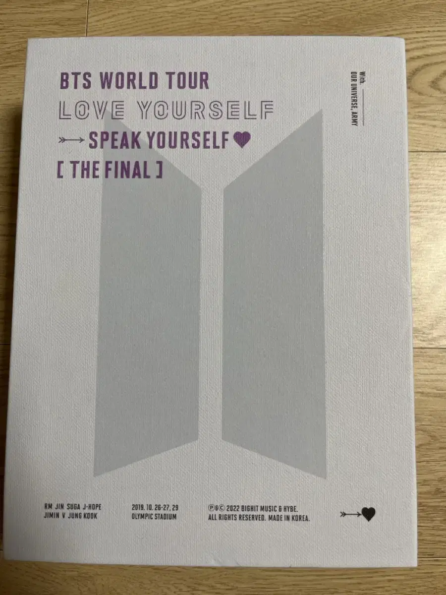 방탄 방탄소년단 럽셀 스픽콘 스파콘 디비디 cd dvd bts