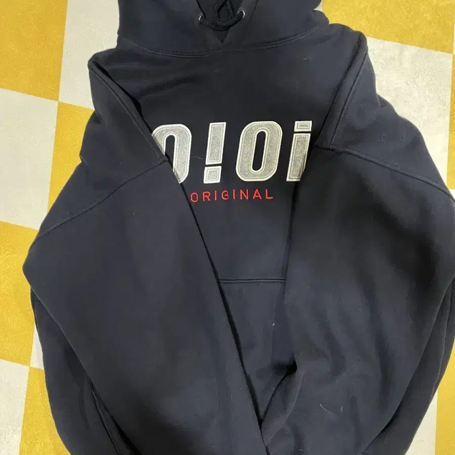 오아이오아이 네이비 기모후드티 oioi navy hoodie