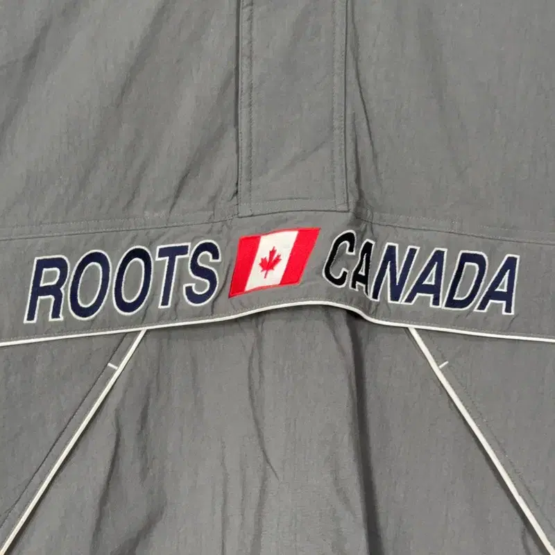 ROOTS CANADA 빈티지 그레이 아노락 후드 95