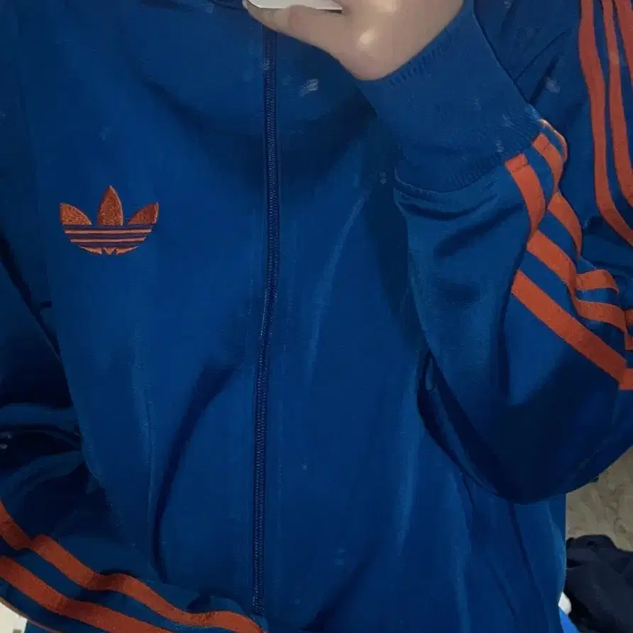 아디다스 아쿠아마린 집업 adidas aqua Marin zip-up