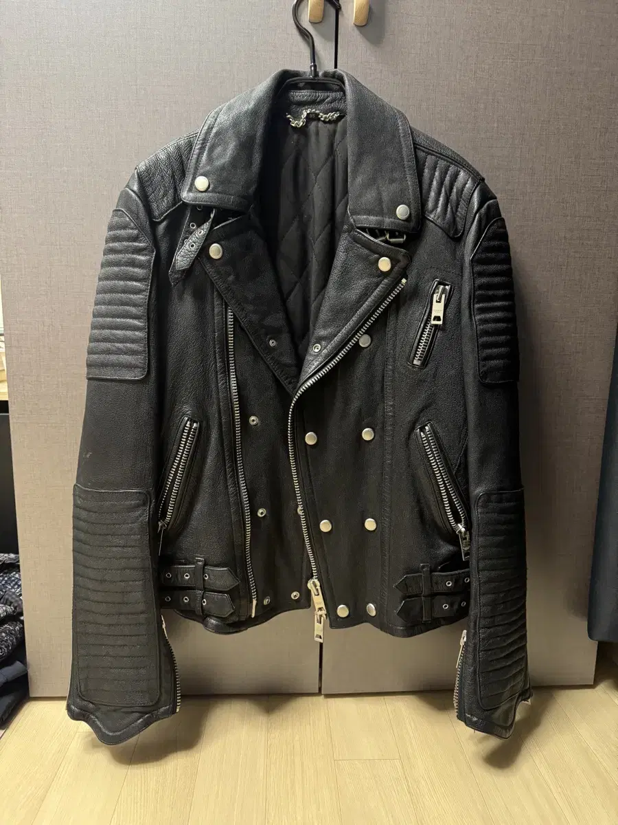 Burberry Prosum Style Tumblerider Leather Rider Jacket Rider Jacket