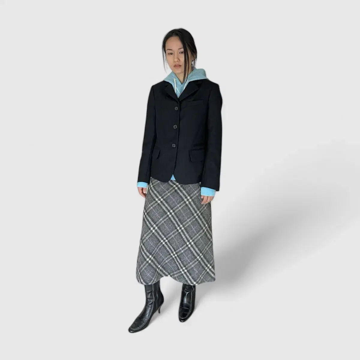 Burberry wool skirt