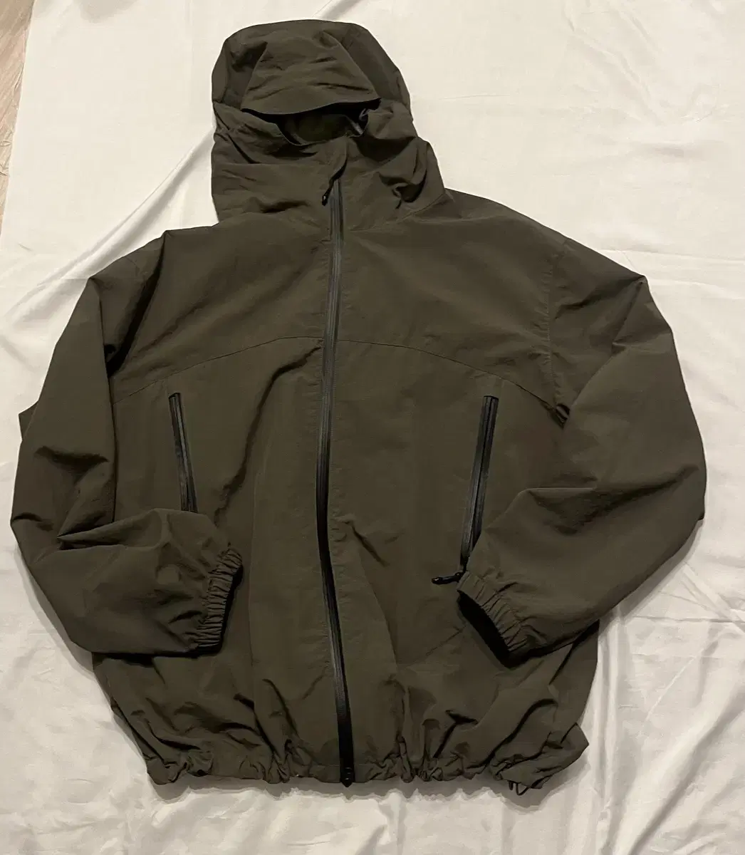 [M]아웃스탠딩 OUT PCU HOOD JACKET_OLIVE