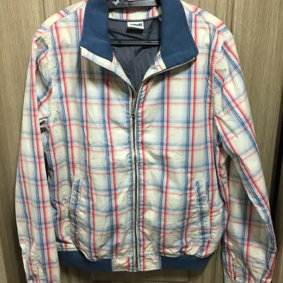 Schott 자켓 체크 XL